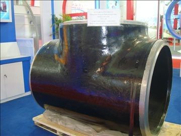 Китай Штуцеры трубы стали большого диаметра ASTM A213 проталкивают, тройник SCH100 для петролеума, боилера поставщик